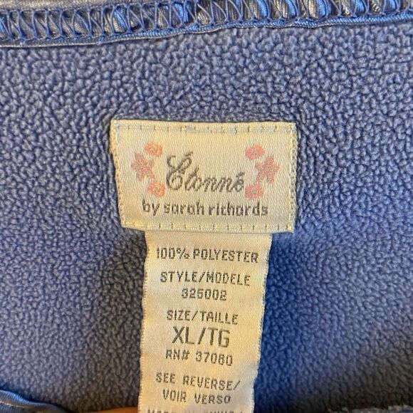 Sarah Richard Etonne fleece pj gown - Picture 3 of 6